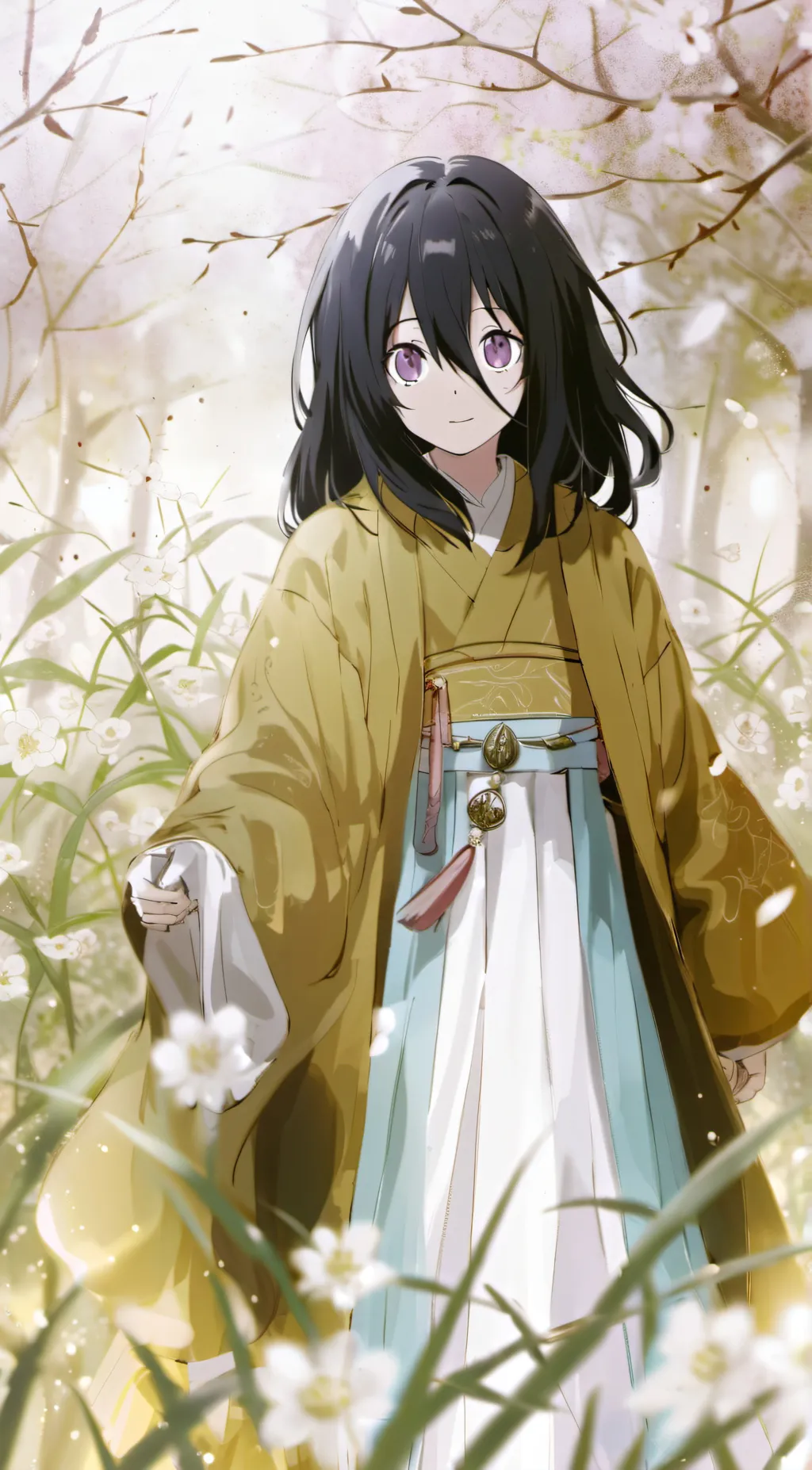ai character: Kanao background
