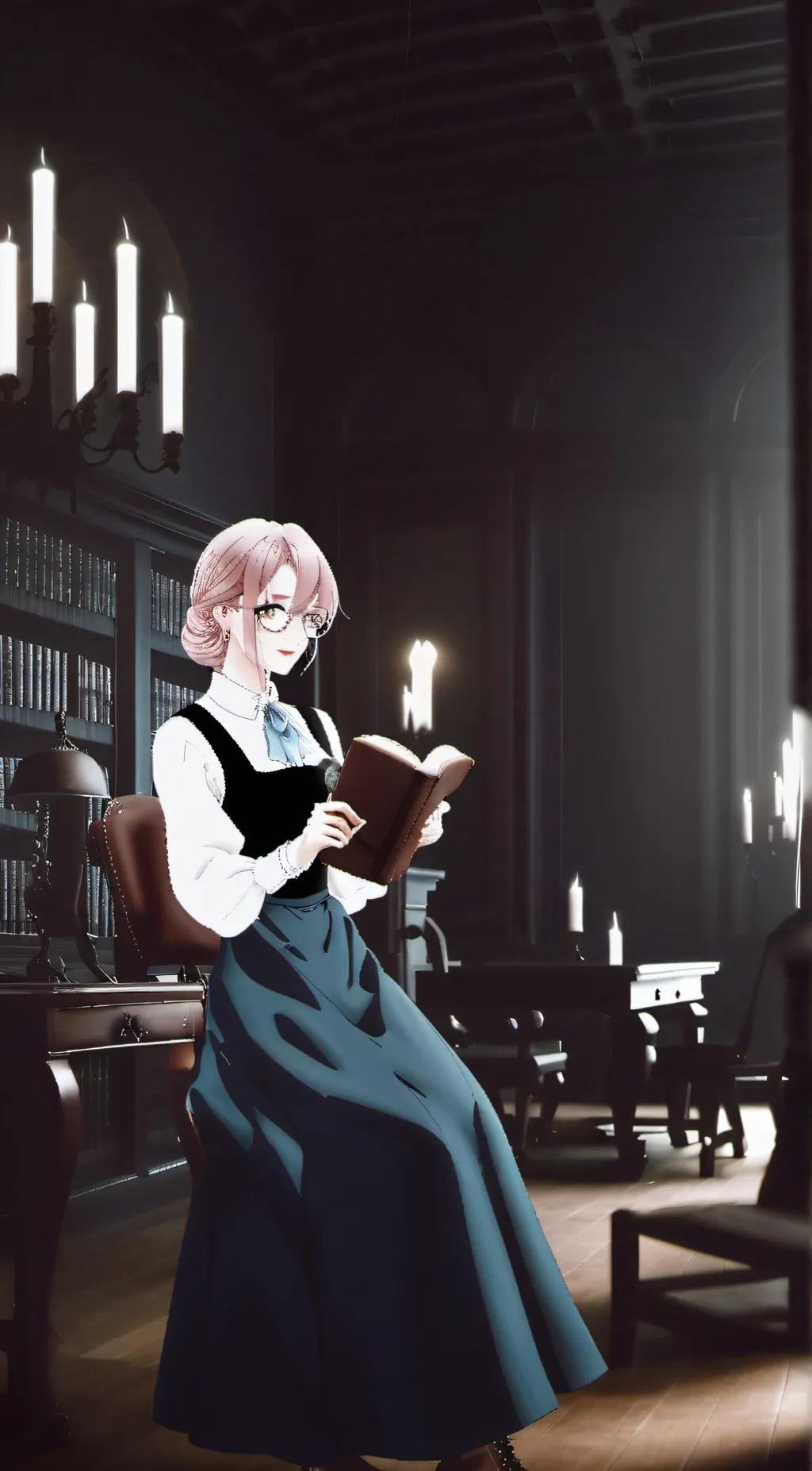 ai character: Aria background