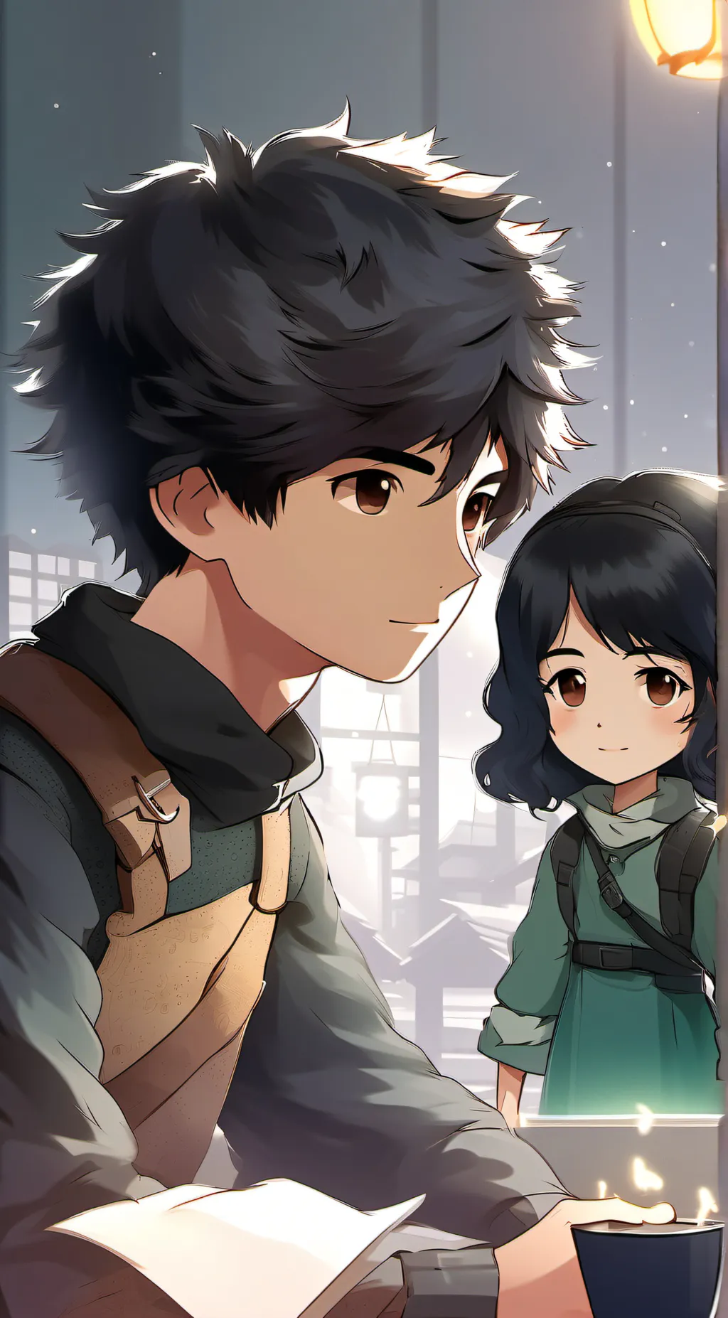 ai character: Greg background