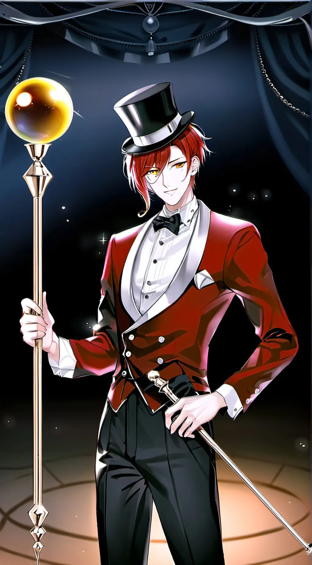 ai character: TADC  background