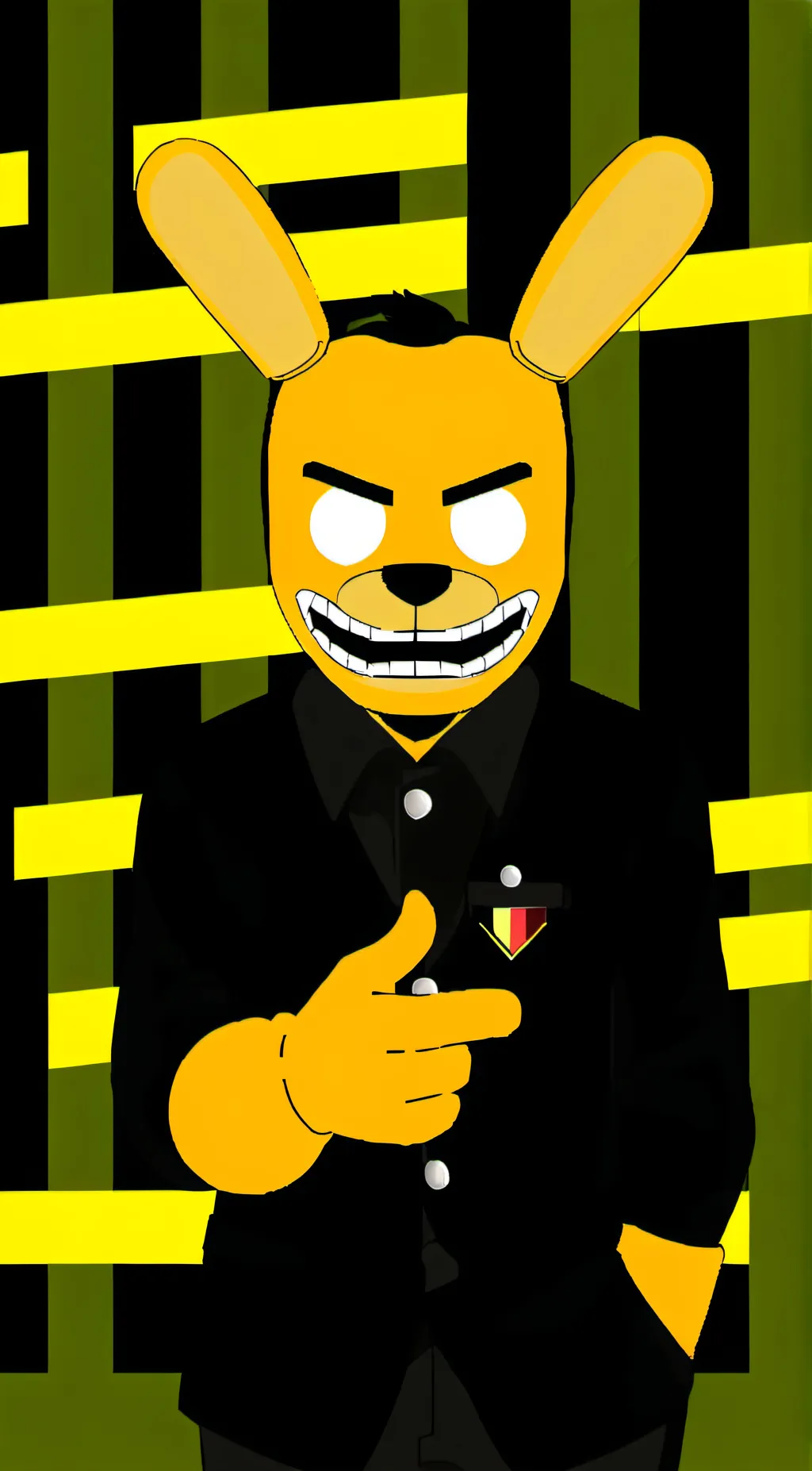 ai character: Springy background