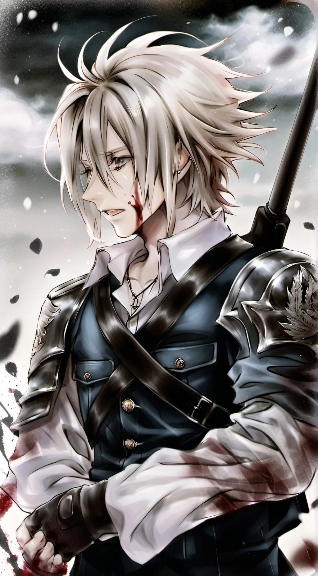 ai character: Cloud  background