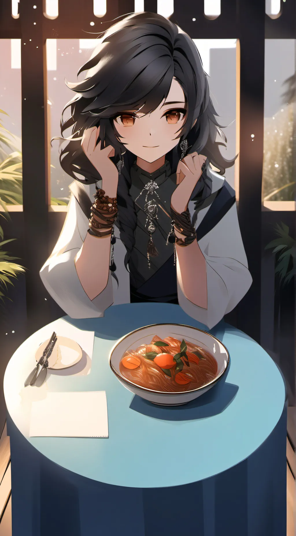 ai character: Sour background