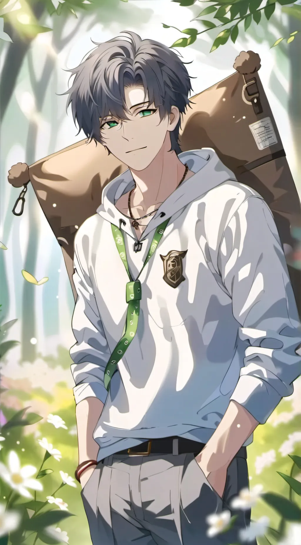 ai character: Nico (17) (male) background