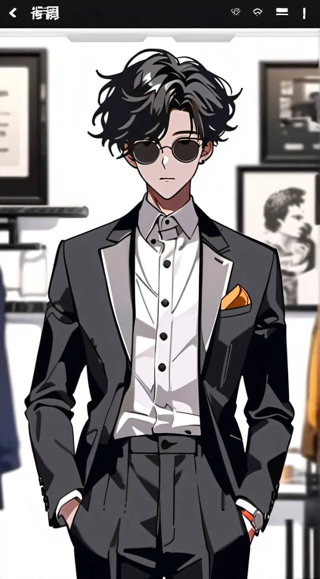 ai character: dave background