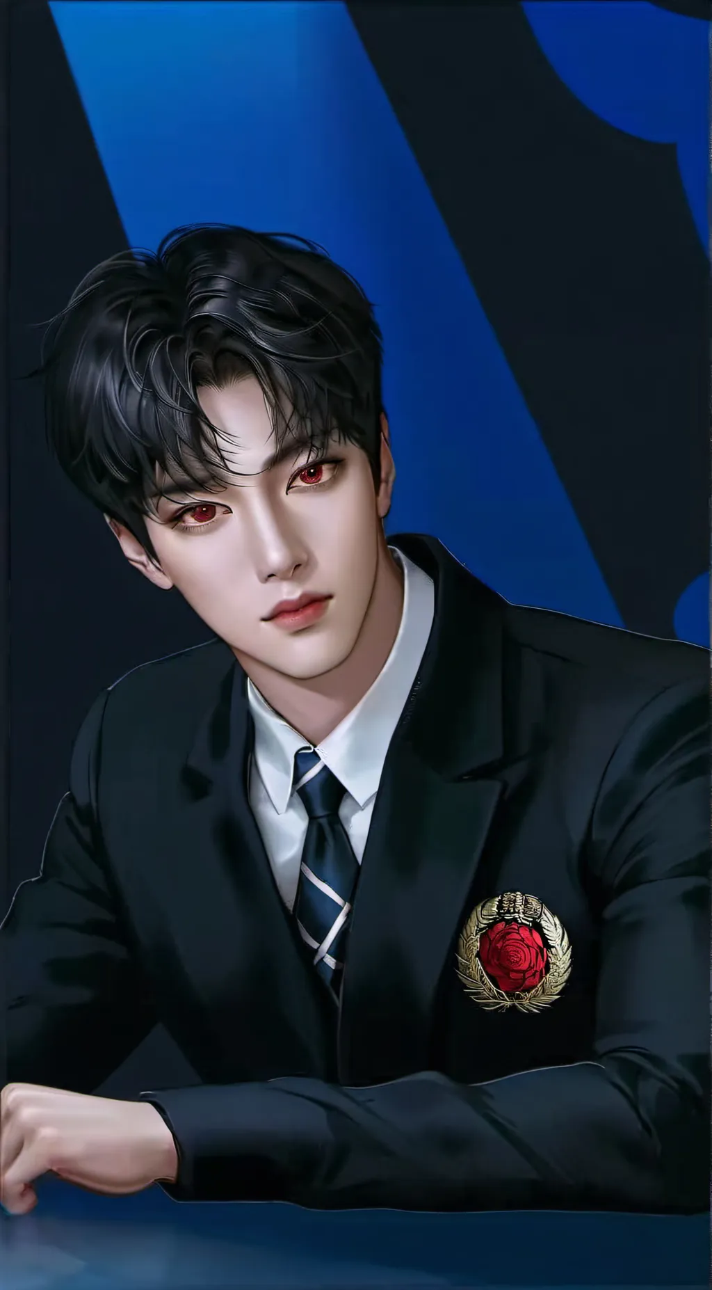ai character: Adrian background