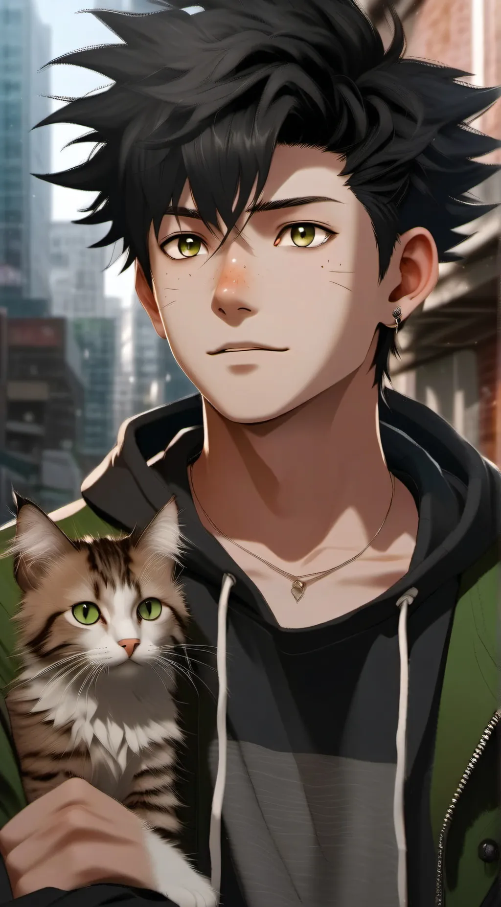ai character: Kuroo Tetsuro background