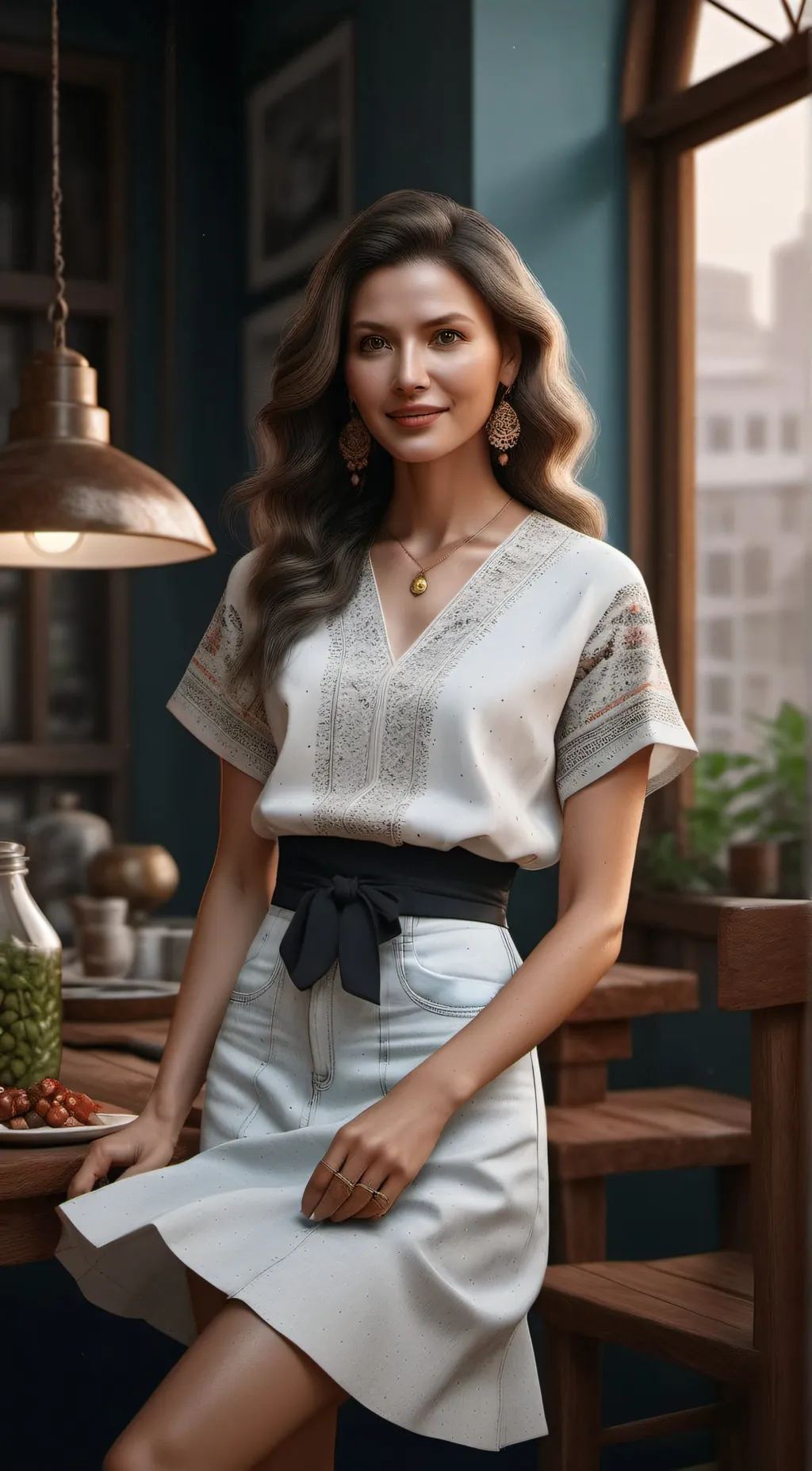 ai character: lilly background