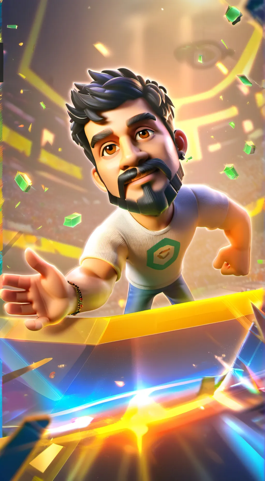 ai character: Ash background