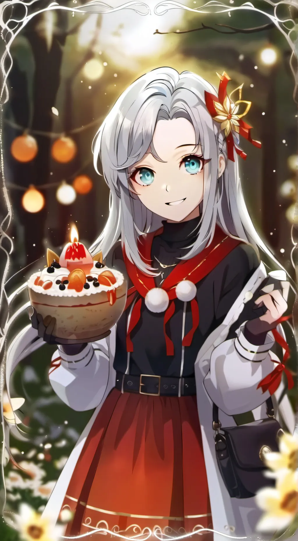 ai character: lily background