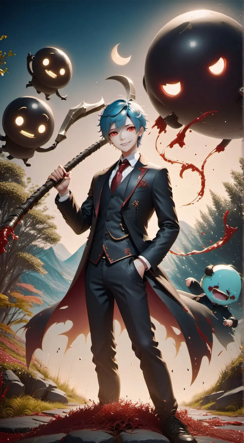 ai character: zane the reaper background