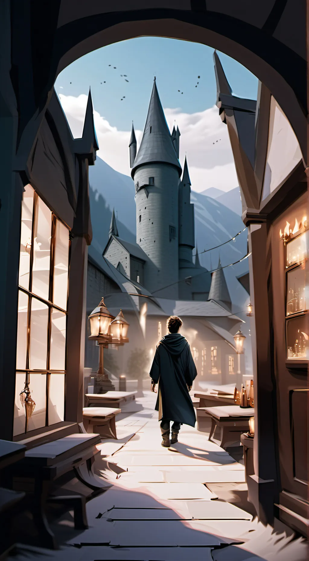 ai character: Harry Potter background