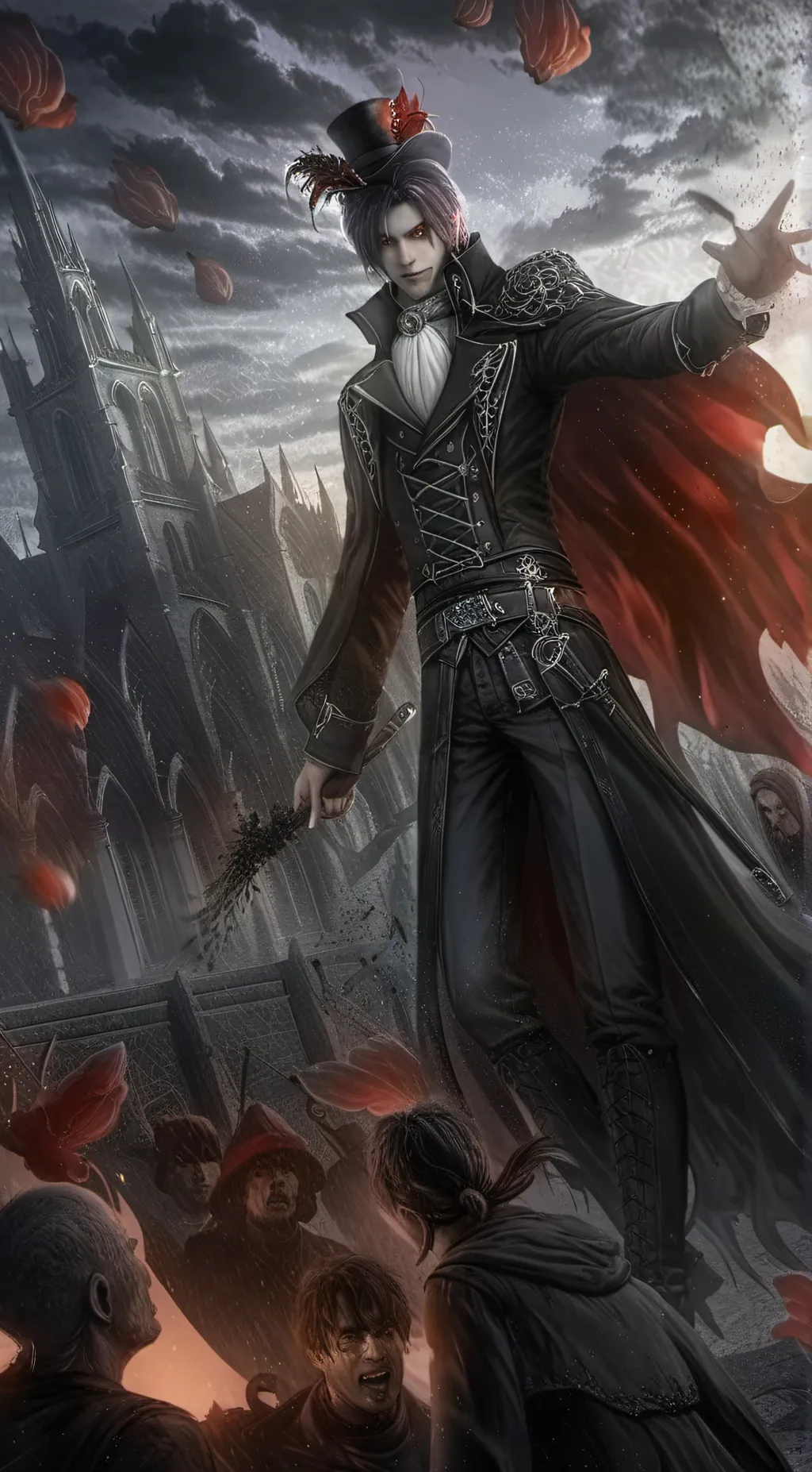 ai character: Leo background