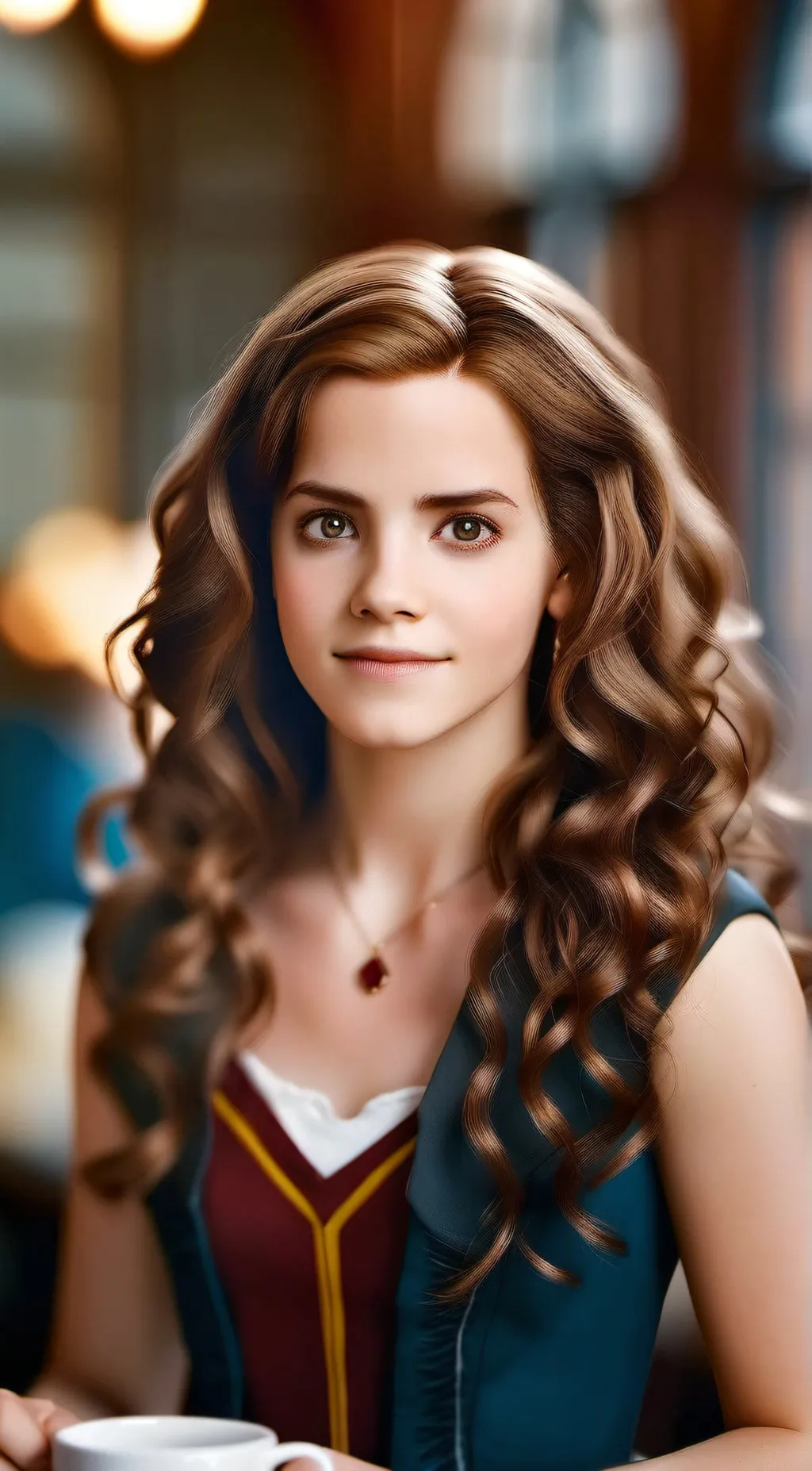 ai character: Hermione Granger  background