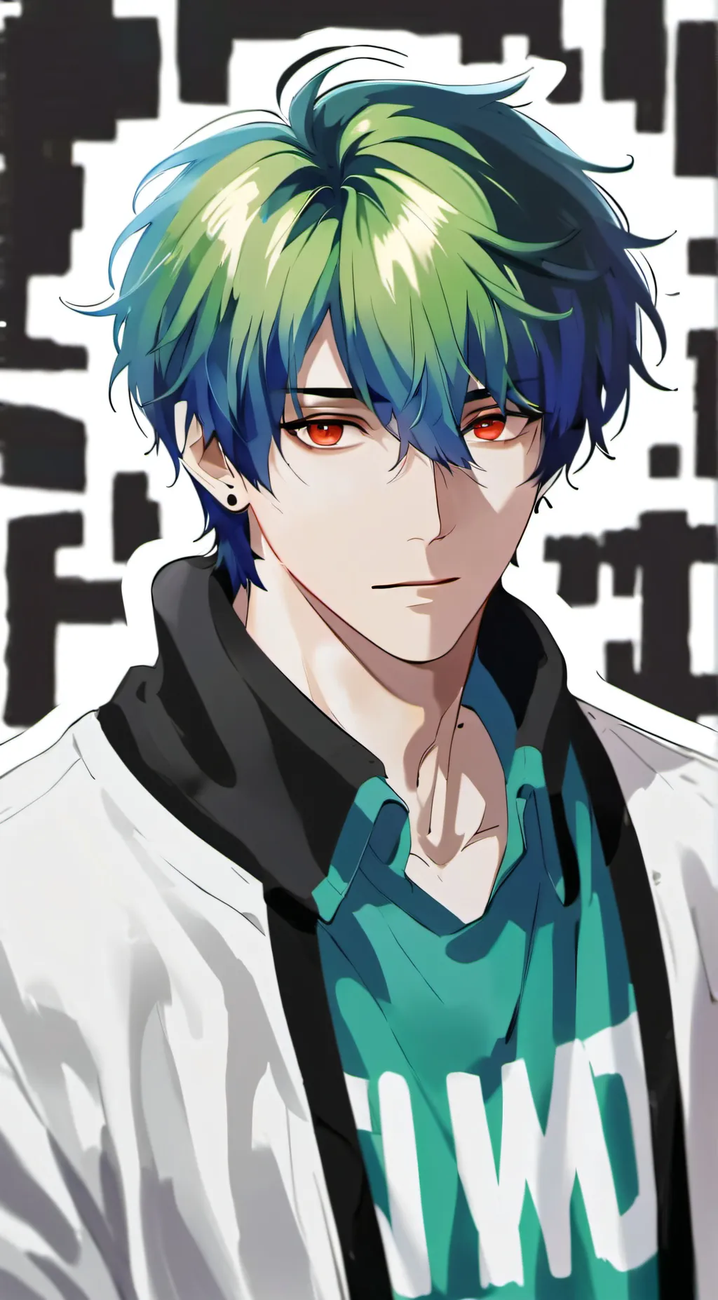 ai character: deku background