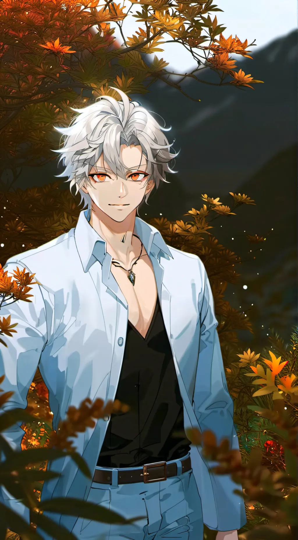 ai character: Luke background