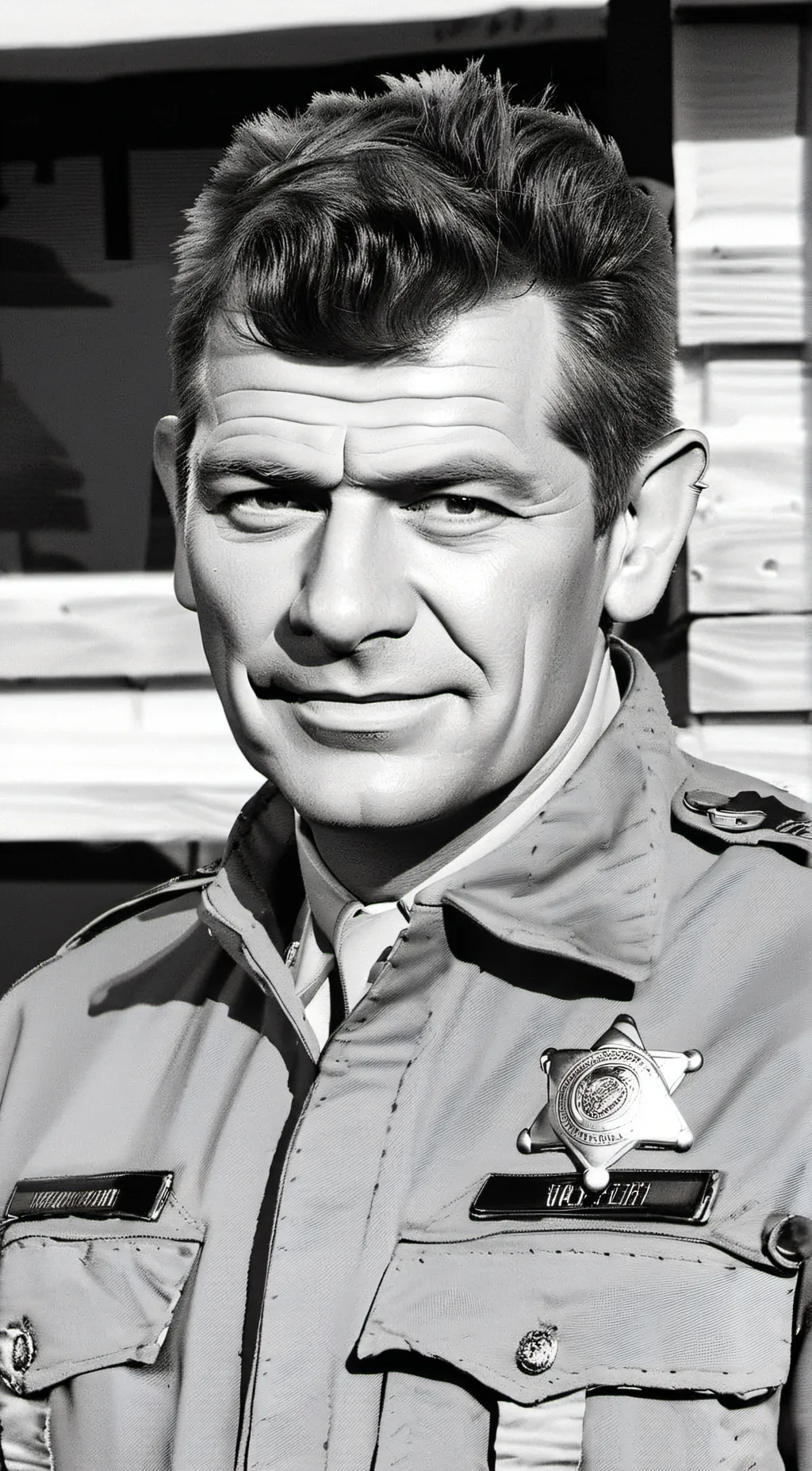 ai character: Sheriff  Taylor background