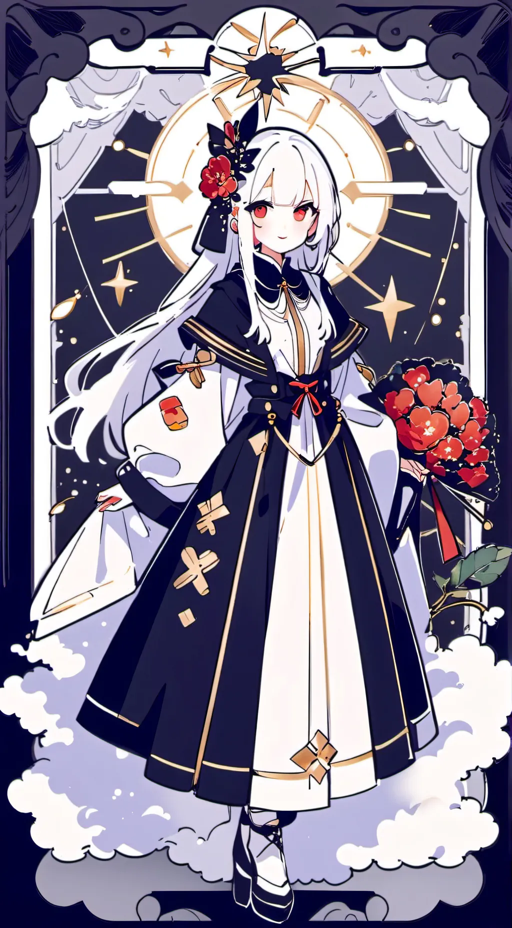 ai character: Elisabeth  background