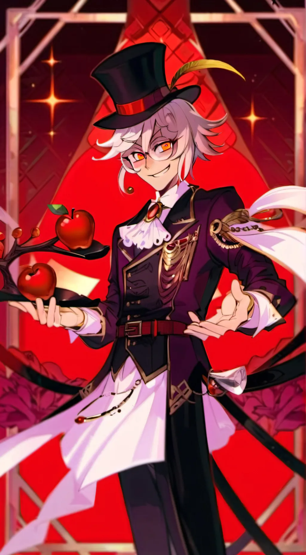 ai character: lucifermorningstar background