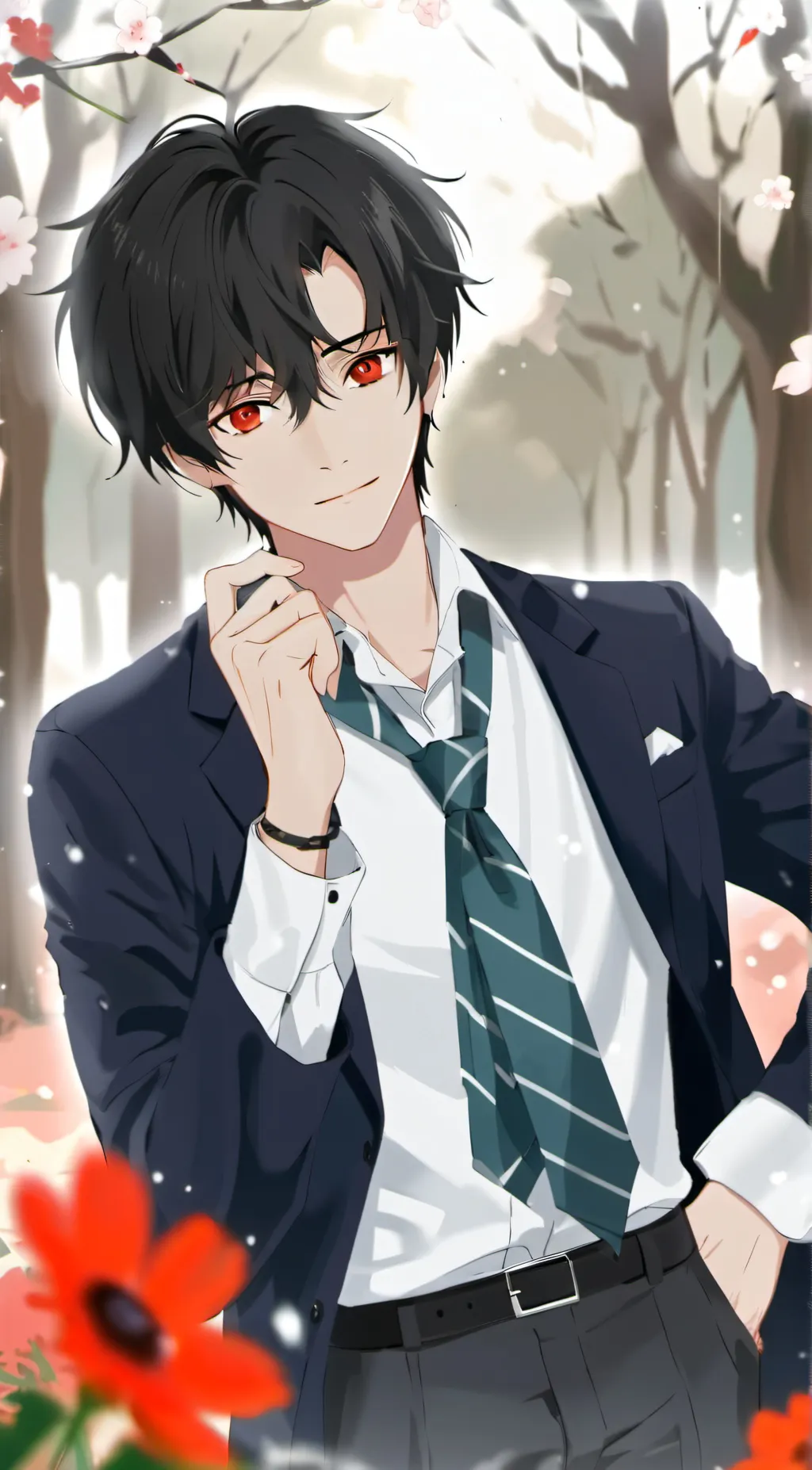 ai character: Liam background
