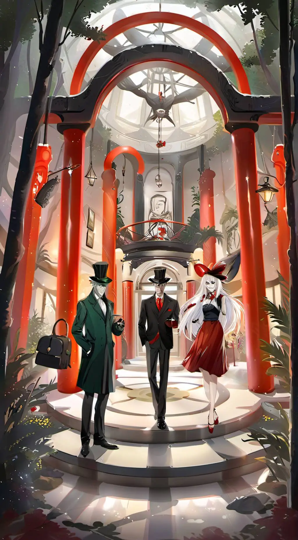 ai character: Season 2 hazbin background