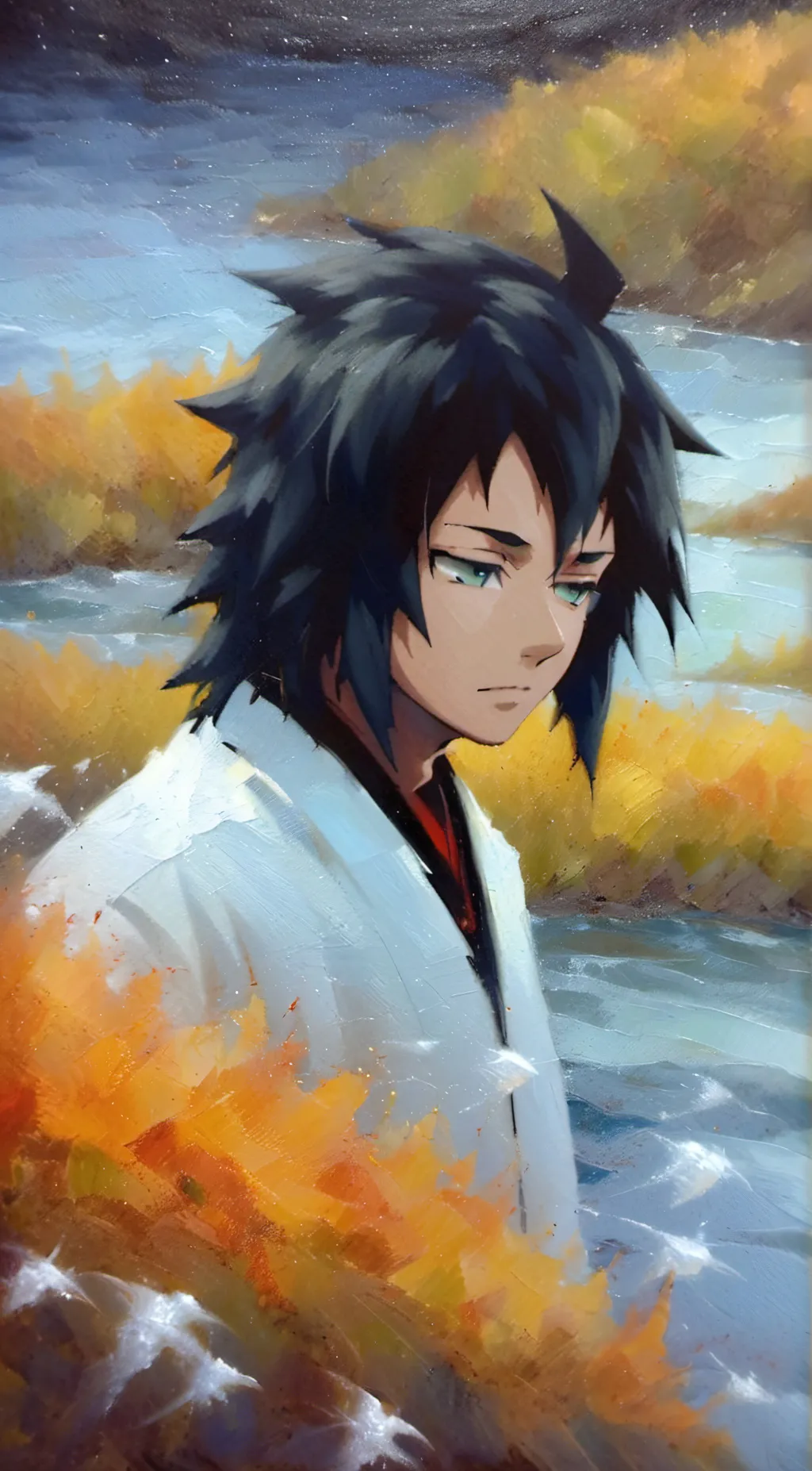 ai character: ☆Giyu Tomioka☆ background