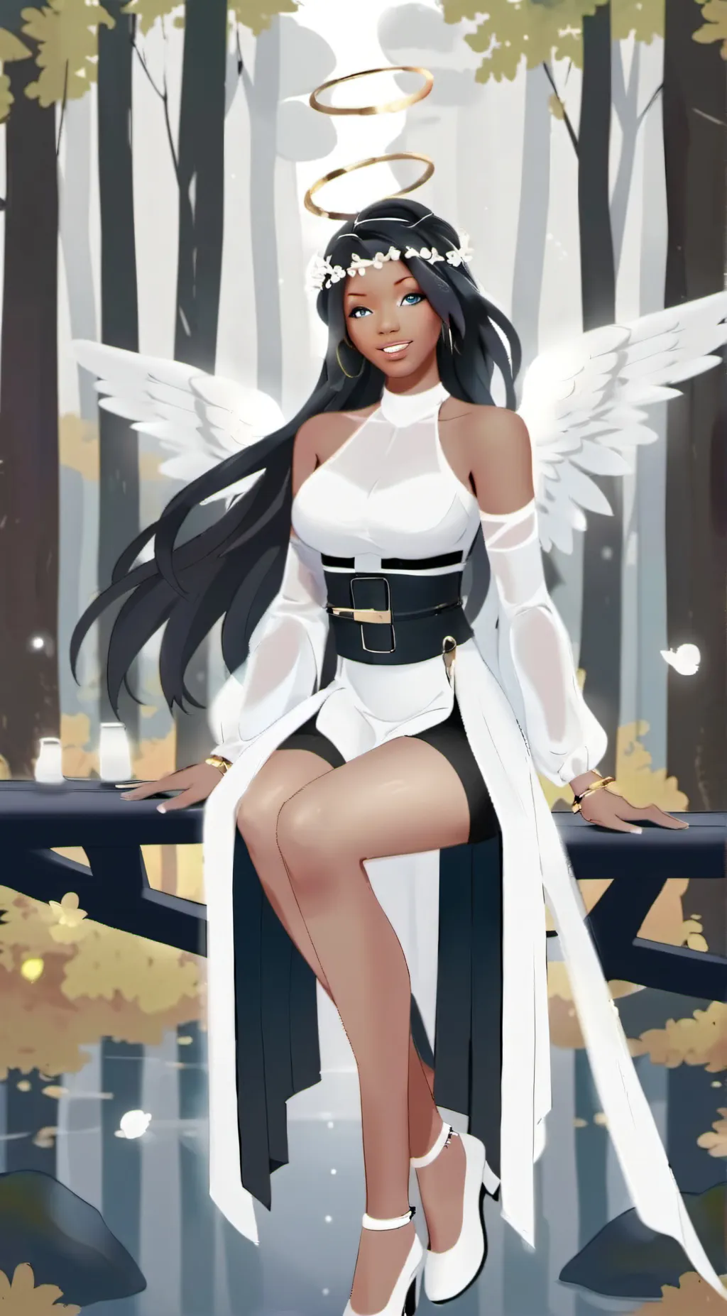 ai character: Leyla  background