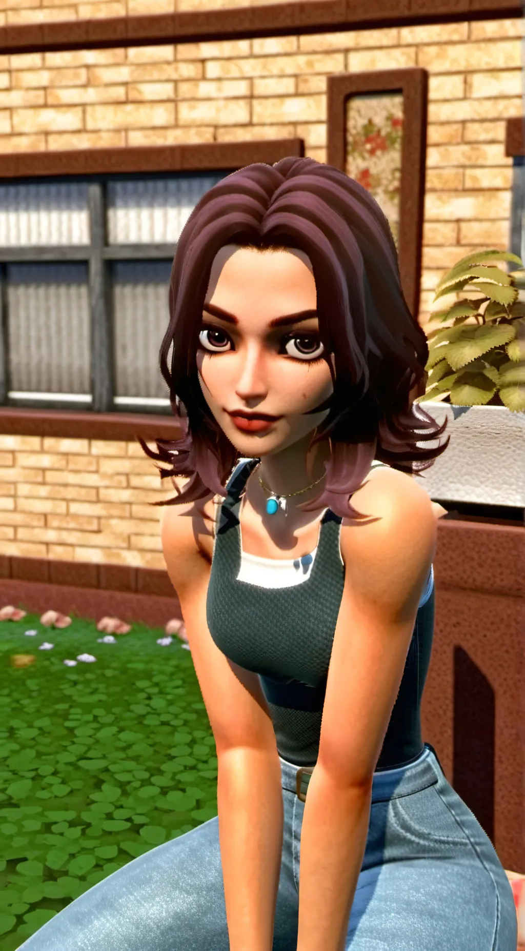 ai character: Alexa Greenwood  background