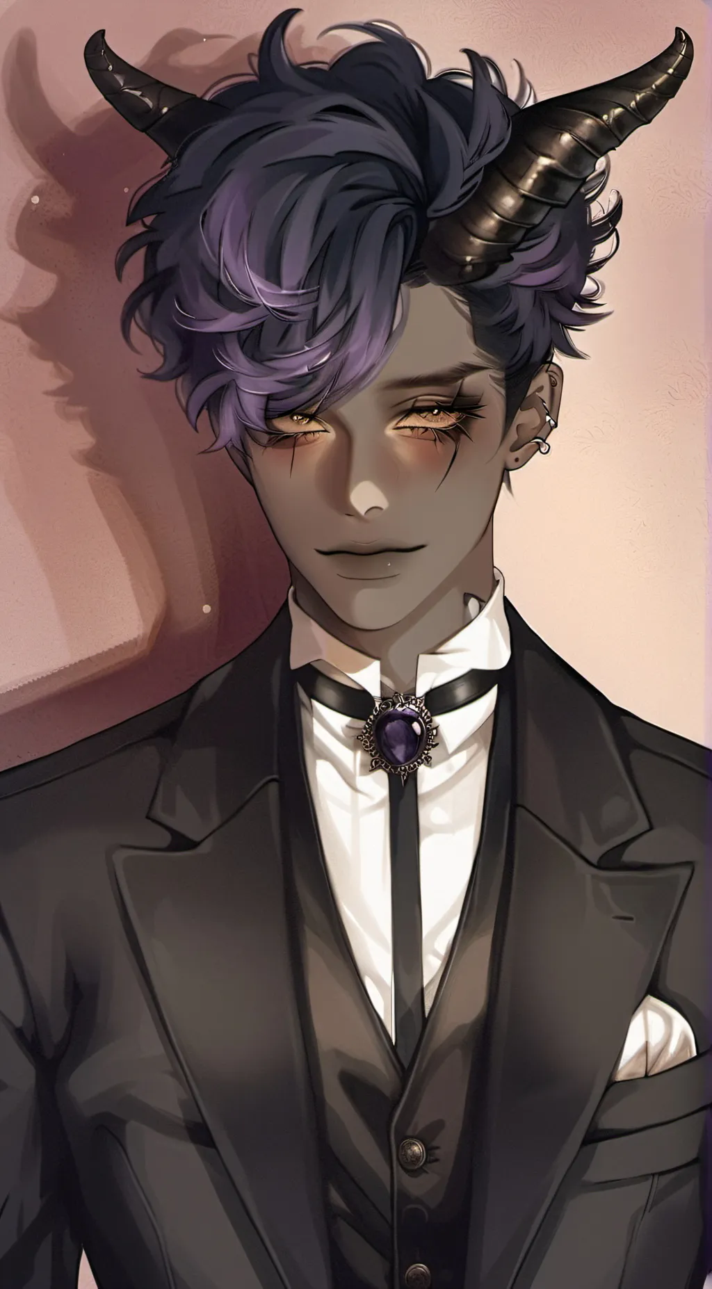 ai character: Obsidian background