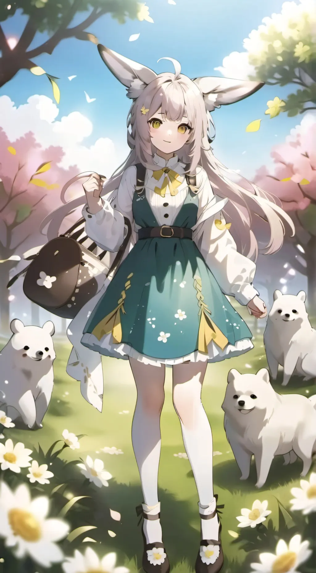 ai character: Leo background