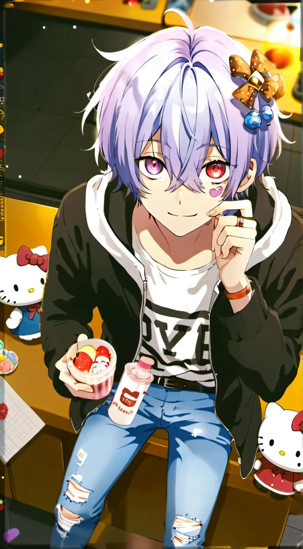 ai character: Max  background