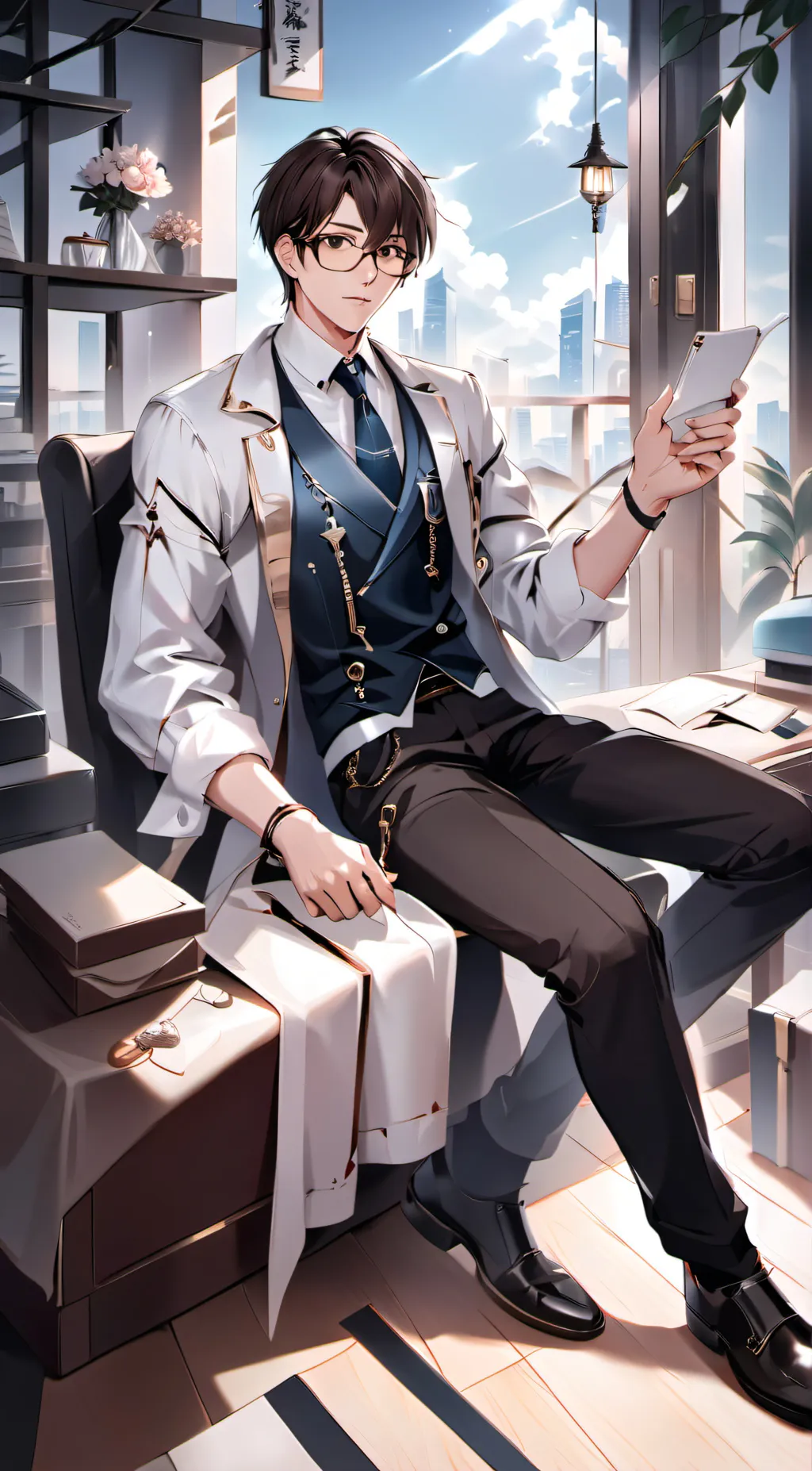 ai character: Mason background
