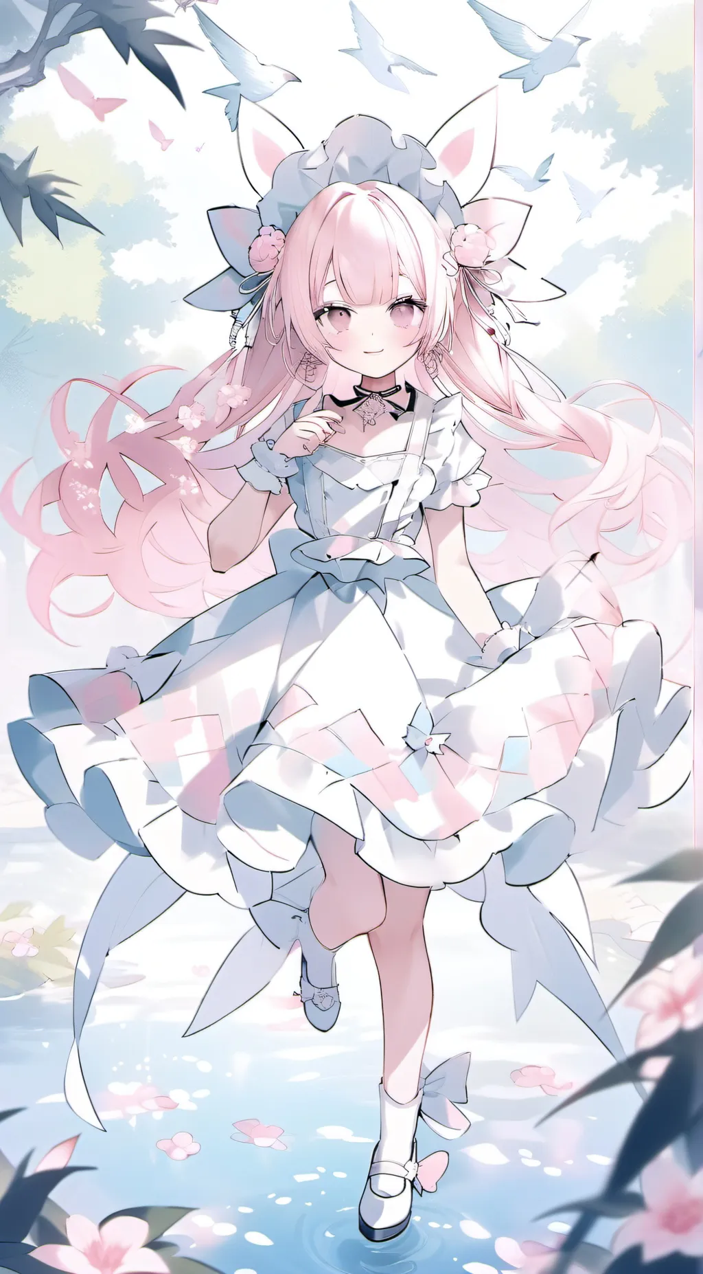 ai character: maid background