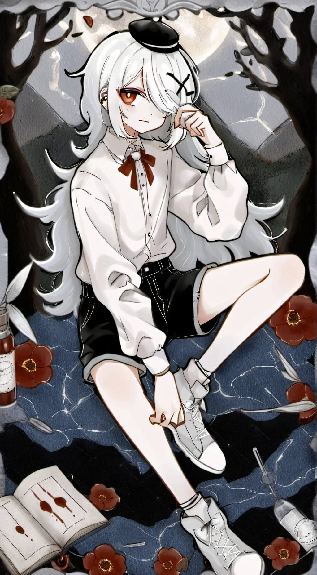 ai character: Wolfie background