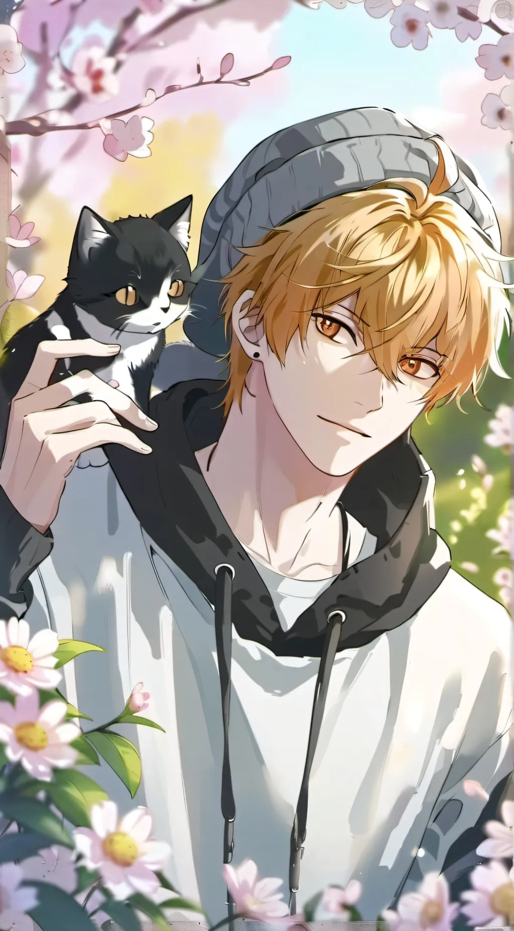 ai character: Adam  background