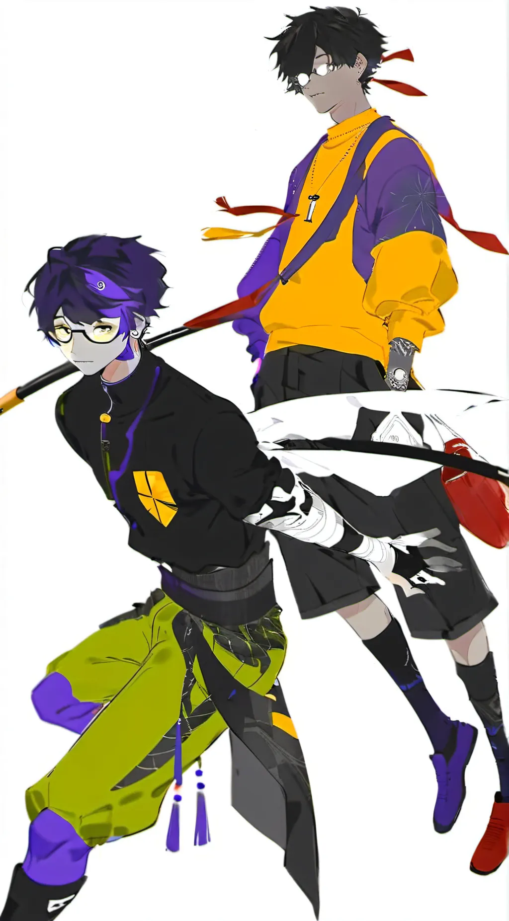 ai character: pest!! background