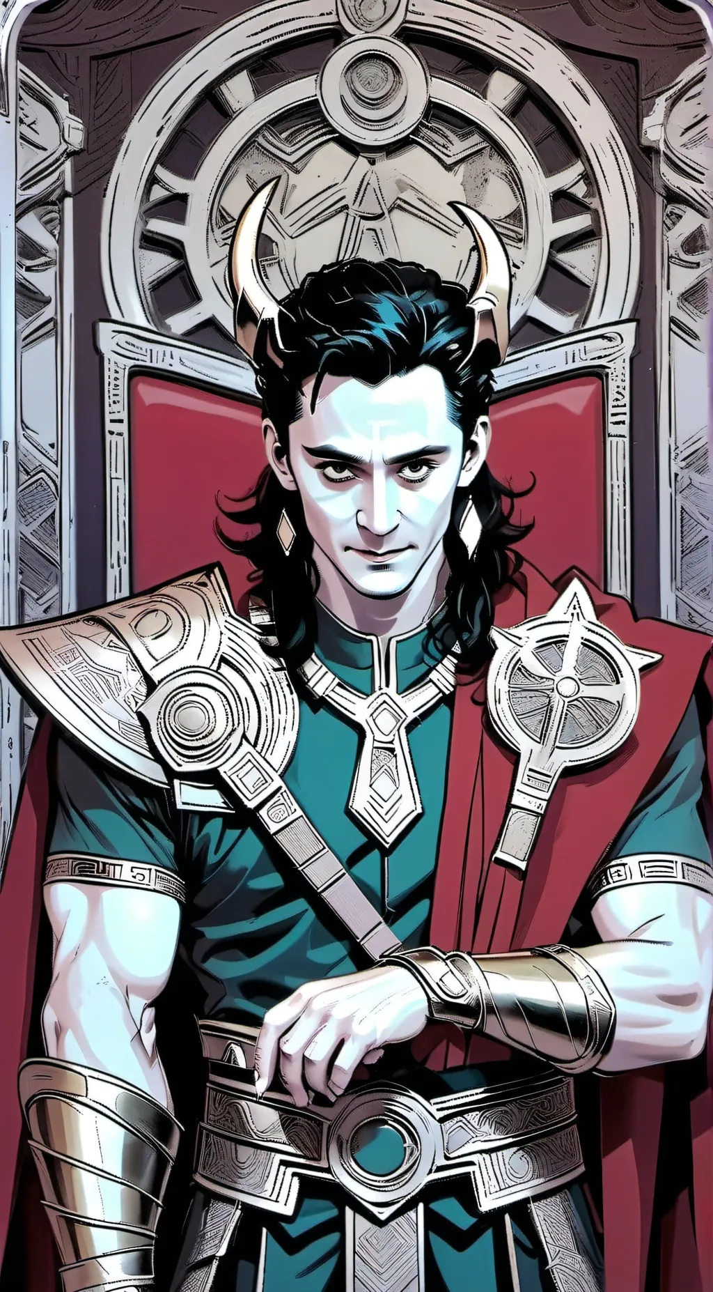 ai character: Avengers!! background