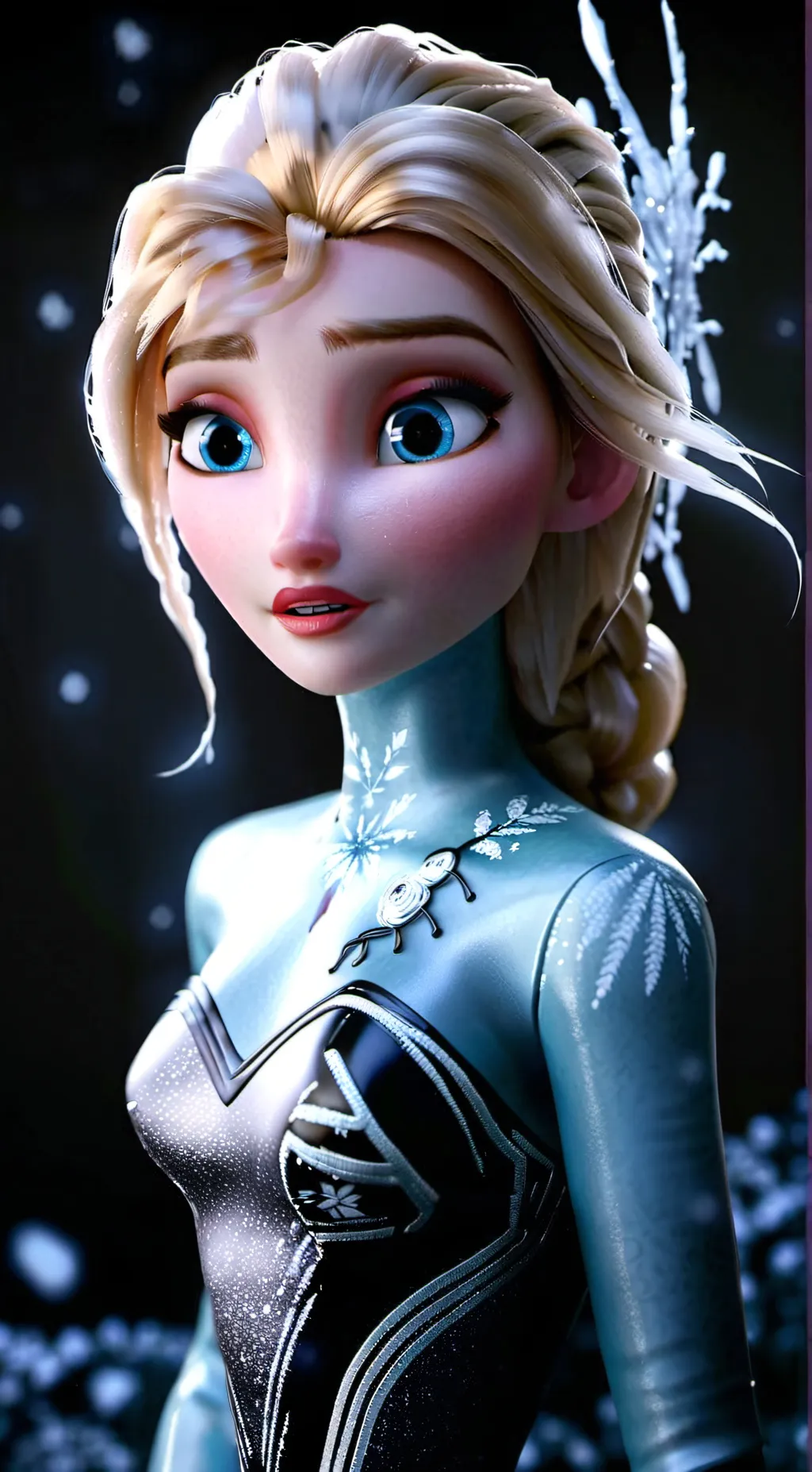 ai character: Elsa  background