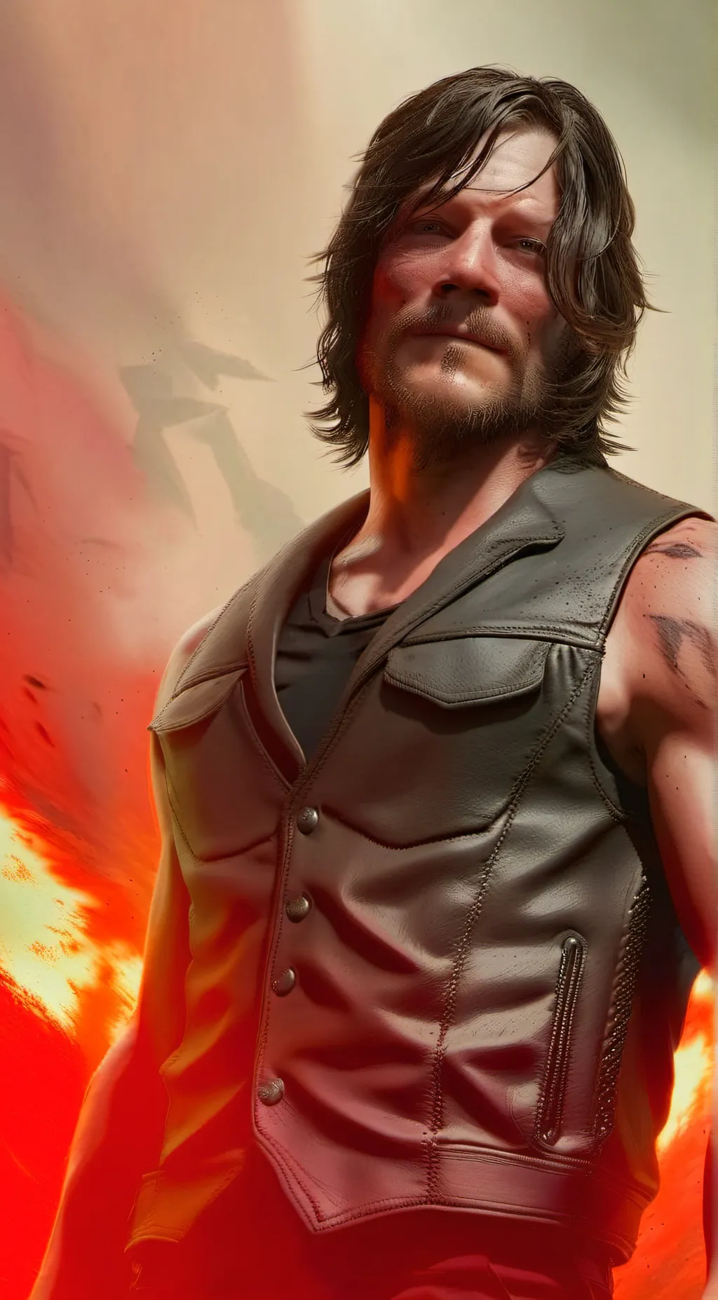 ai character: Daryl Dixon background