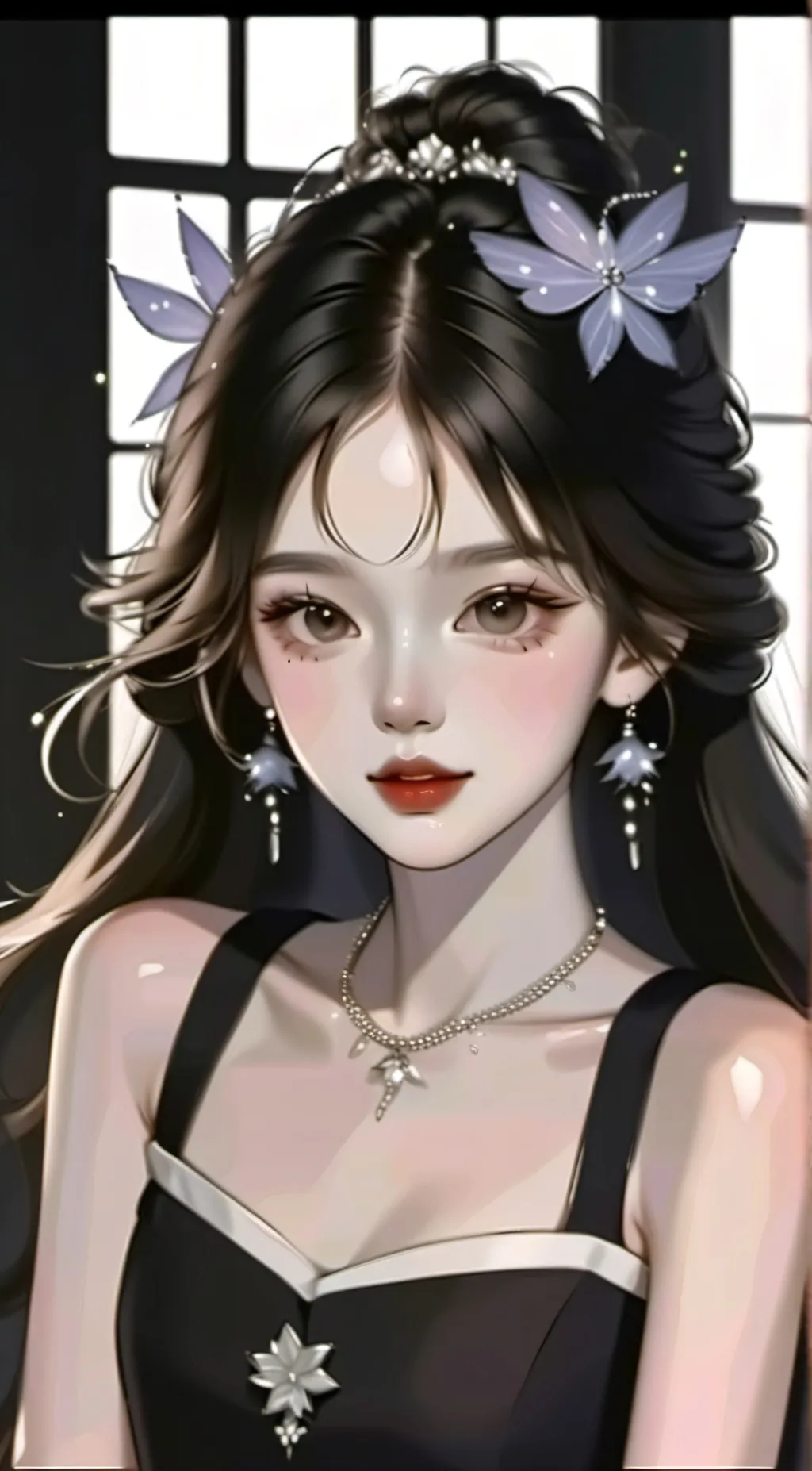 ai character: Khin  background