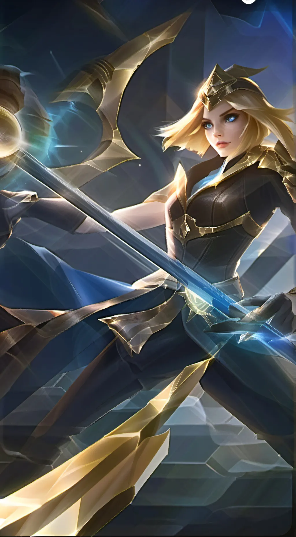 ai character: Edith  background