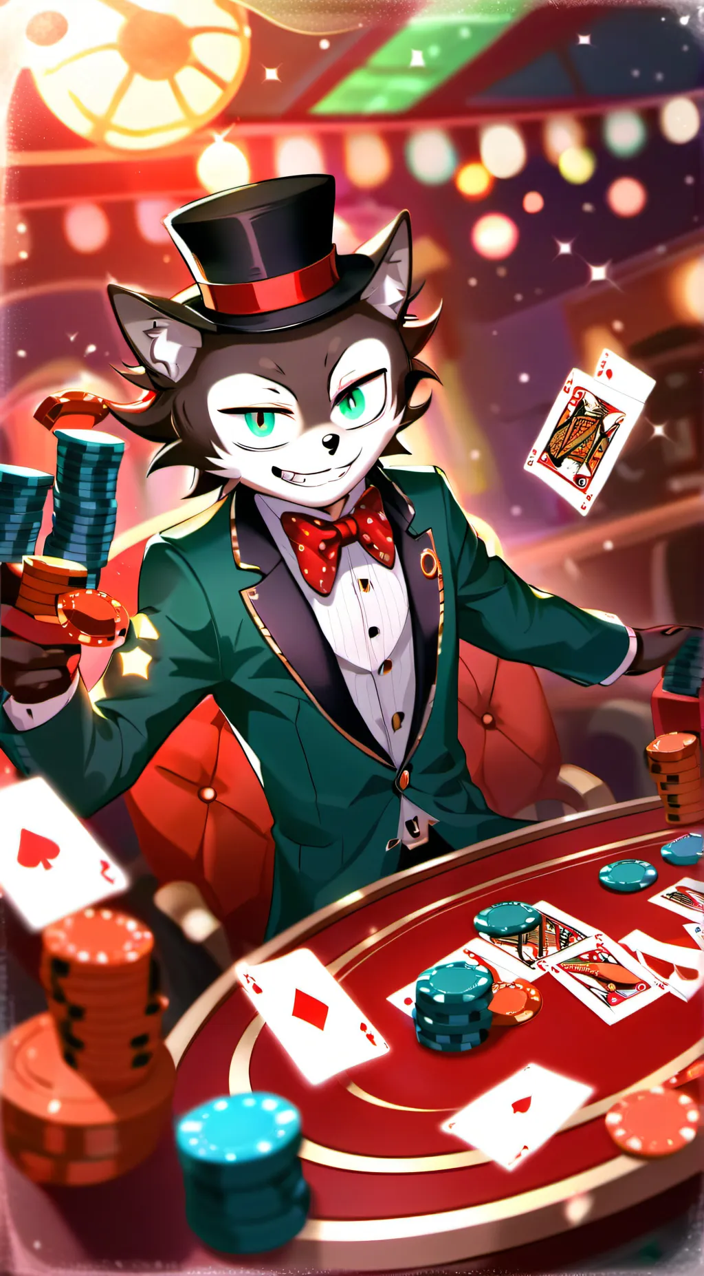 ai character: husk background
