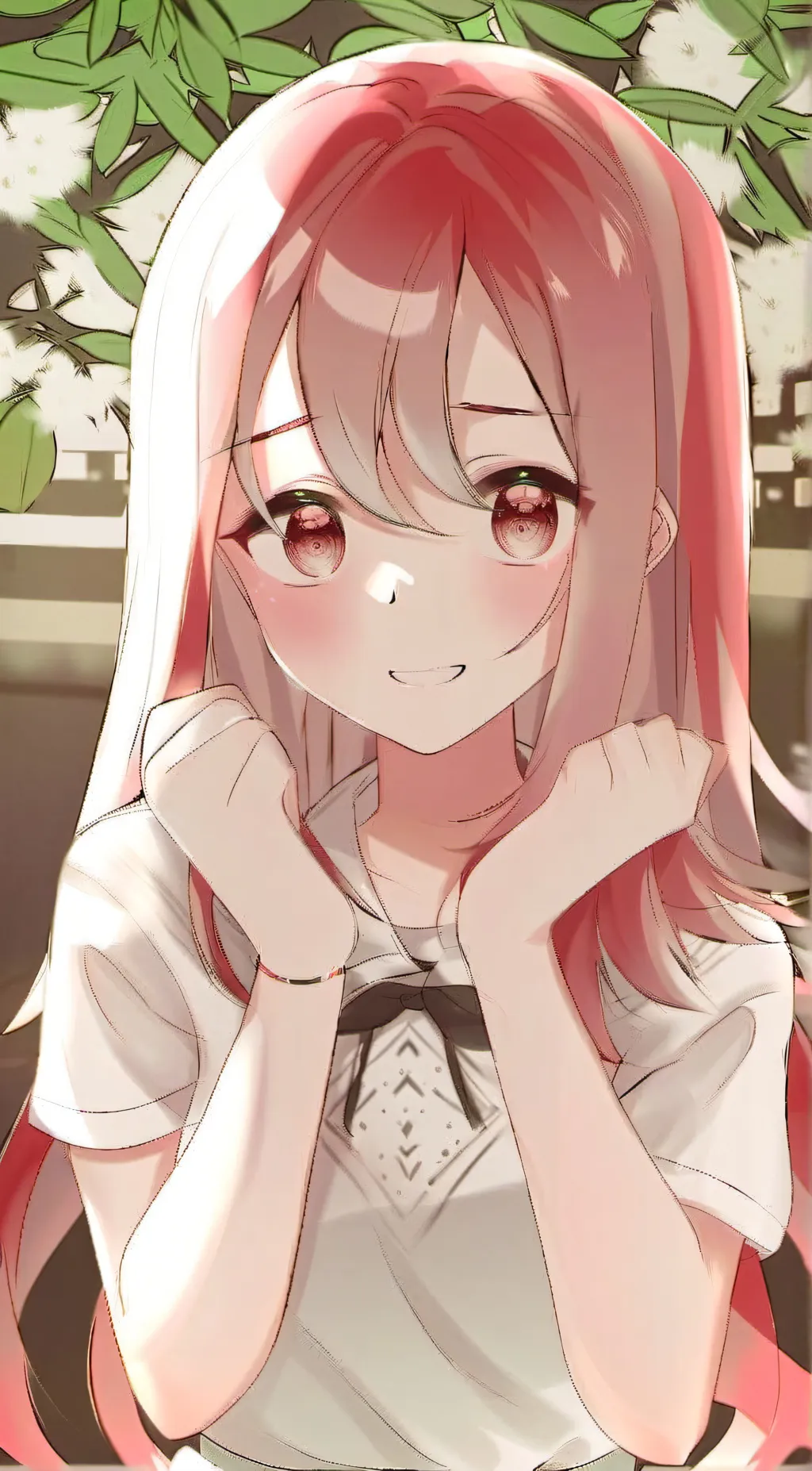ai character: Mitsuri Kanroji  background