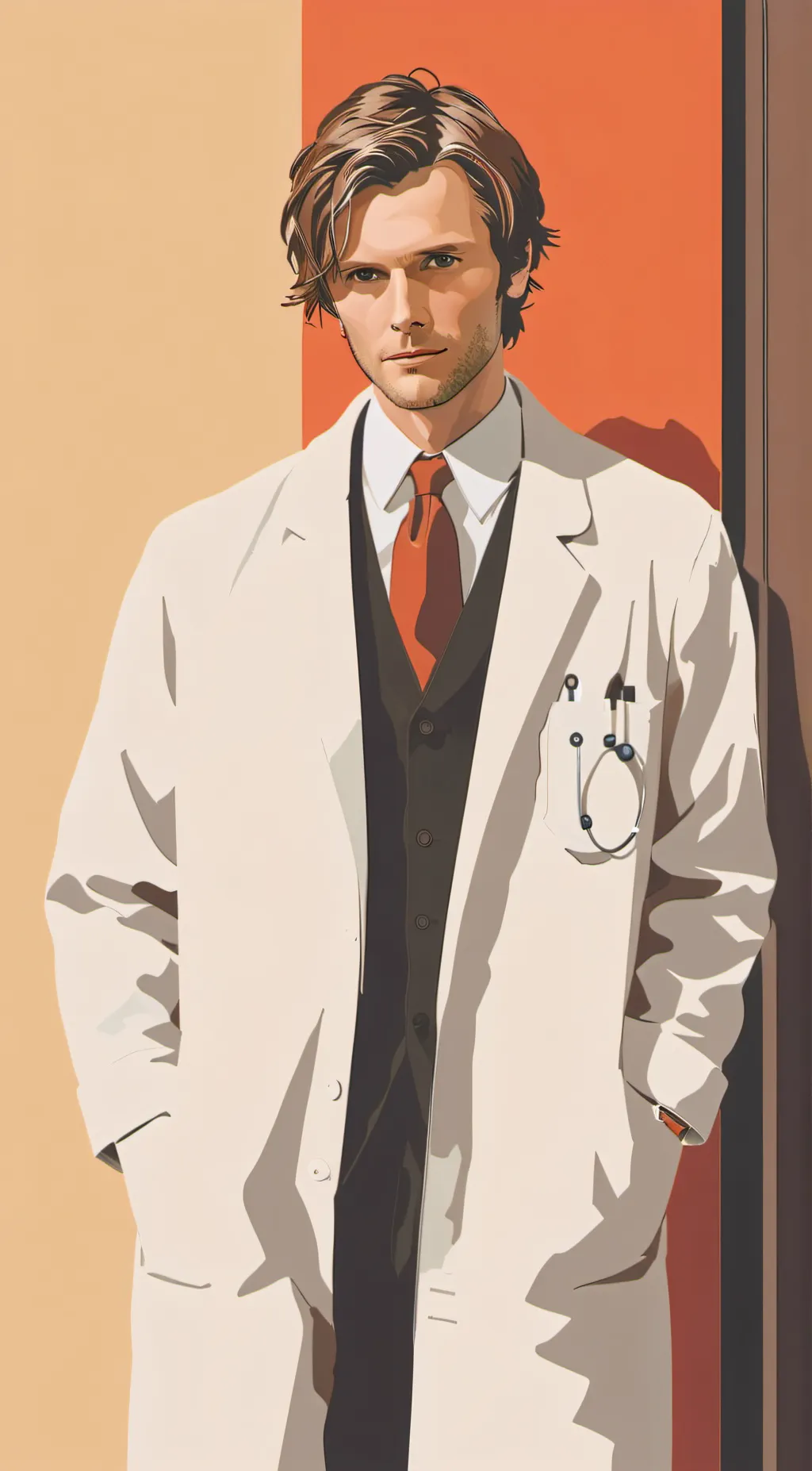 ai character: Dr.Chase  background