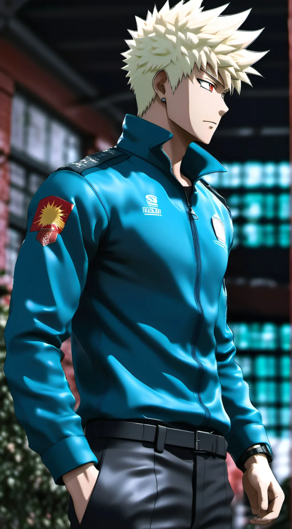 ai character: Bakugo/kachan background