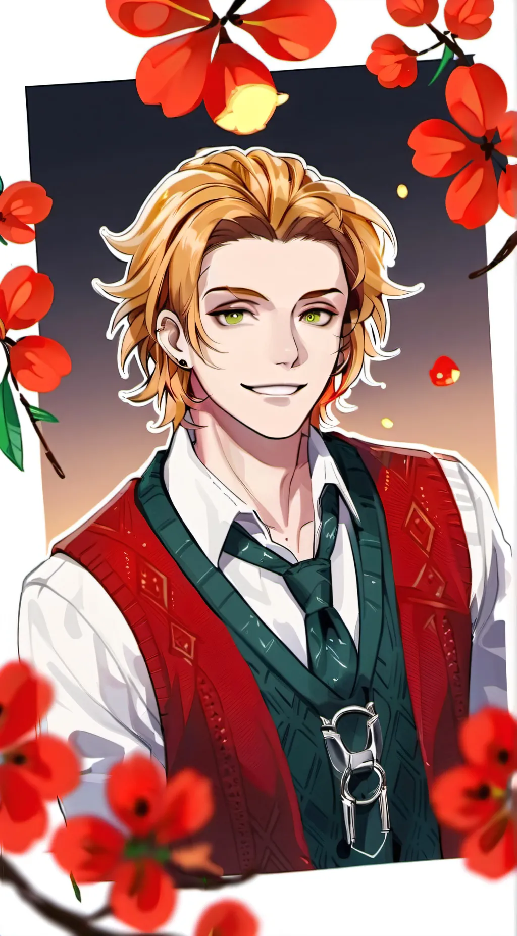 ai character: Cater Diamond background
