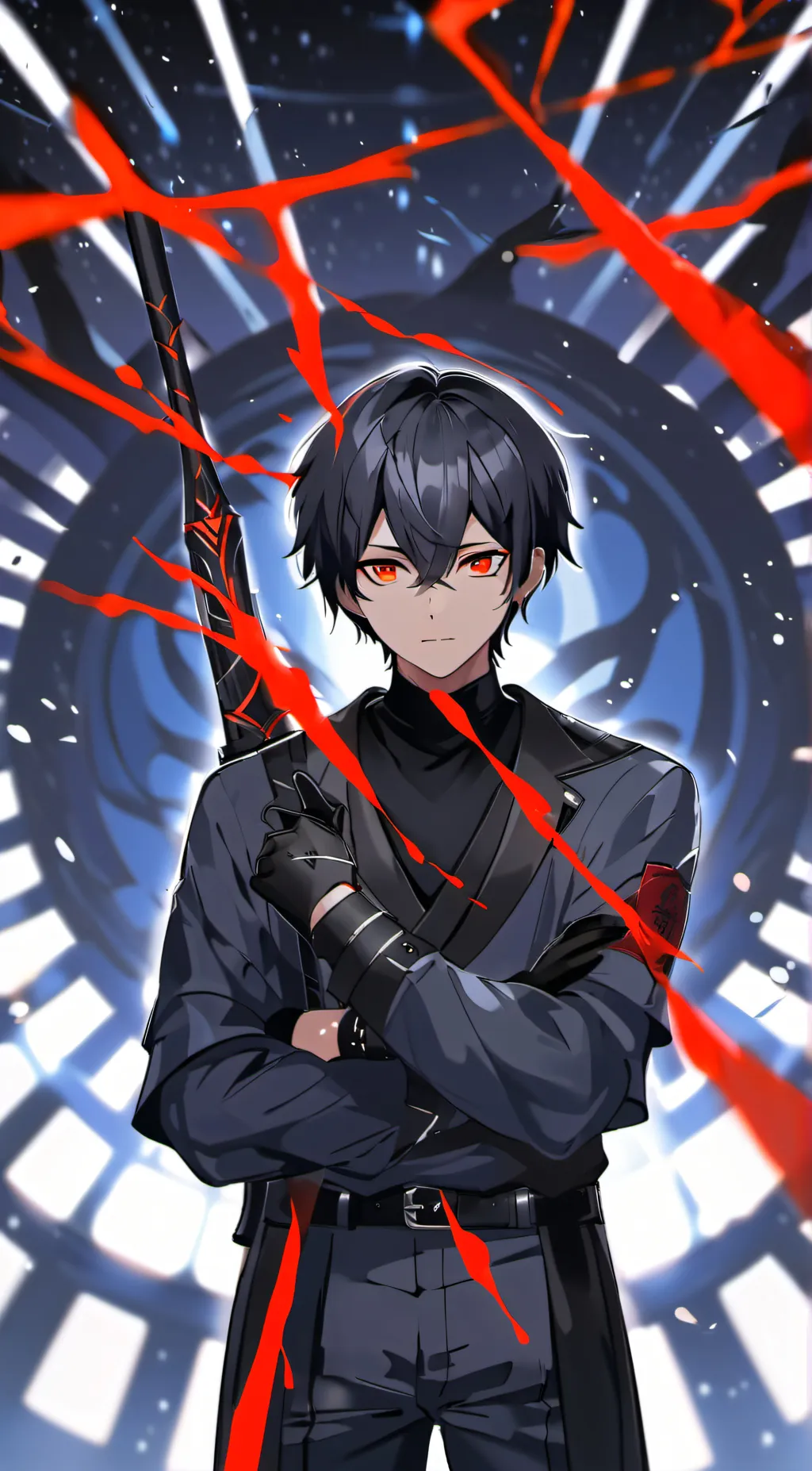 ai character: MHA x Nightmare background