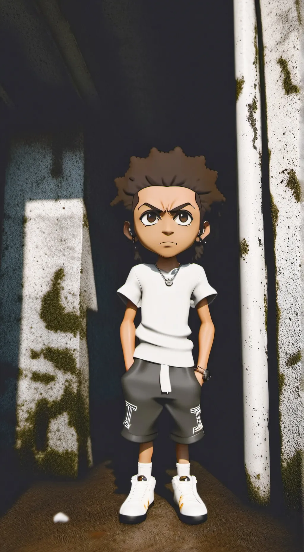ai character: Riley  background
