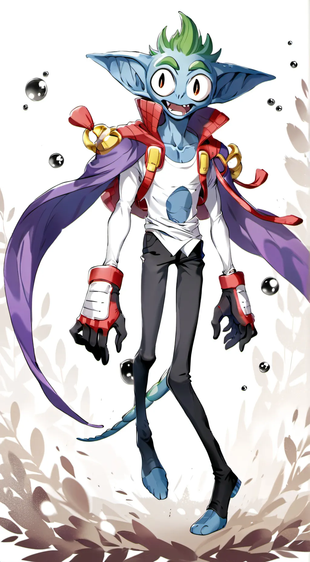 ai character: bittergiggle  background