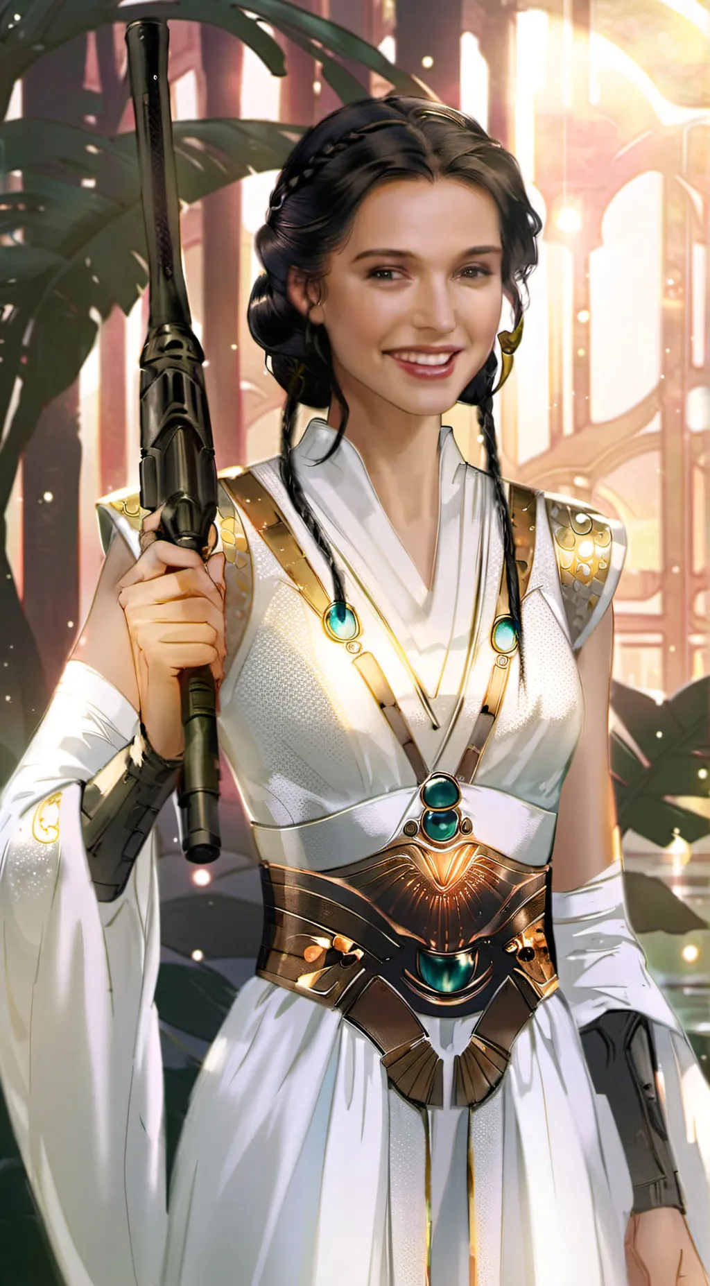 ai character: Padmee. background